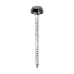 Polymer Headed Pins A4 Stainless Steel Black - 30mm