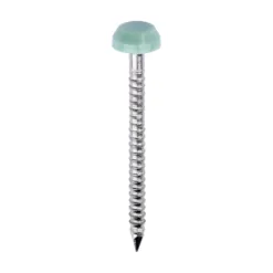Polymer Headed Pins A4 Stainless Steel Chartwell Green - 30mm