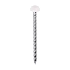 Polymer Headed Pin A4 Stainless Steel Cream - 40mm