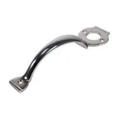 Escutcheon Handle Chrome - 8"