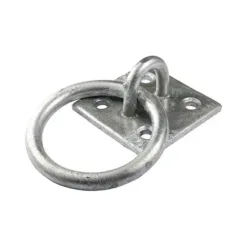Ring on Plate Hot Dipped Galvanised - 2"
