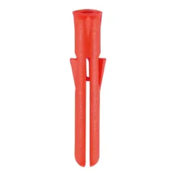 Red Premium Plastic Plugs - 34mm