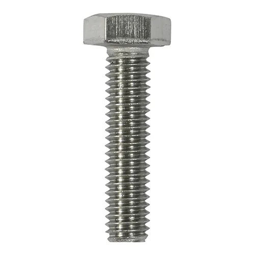 Set Screws DIN933 A2 Stainless Steel - M10 x 40