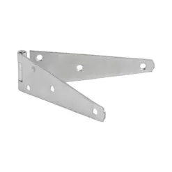 Medium Strap Tee Hinges Zinc - 6"