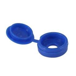Hinged Screw Caps Small Blue - To fit 3.0 to 4.5 Screw
