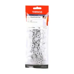 Alternative view of Hinged Screw Caps Small Light Grey - To fit 3.0 to 4.5 Screw