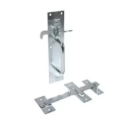 Suffolk Latch Medium Duty Silver - 205 x 45mm