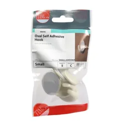 Alternative view of Oval Self-Adhesive Hooks - Small - 37.5 x 28.0