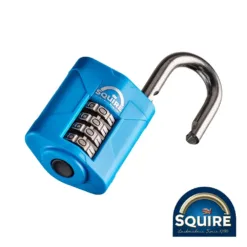 Combination Padlock - Stainless Steel Open Shackle - 50mm