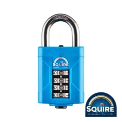 Alternative view of Combination Padlock - Stainless Steel Open Shackle - 50mm