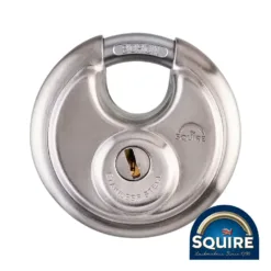 Alternative view of Stainless Steel Disc Padlock - 70mm