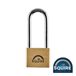 Alternative view of Premium Brass Lion Padlock - 2.5" Long Shackle - 50mm