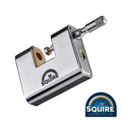 Armoured Brass Block Lock - 80mm