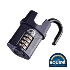 Combination Padlock - Steel Closed Shackle - 50mm
