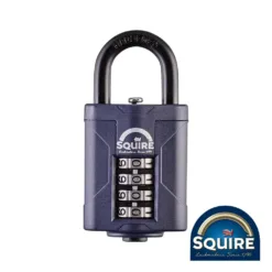 Alternative view of Combination Padlock - Steel Open Shackle - 40mm