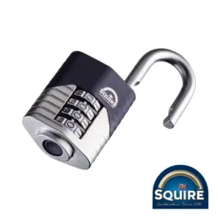 Vulcan Combination Padlock - Boron Open Shackle - 50mm