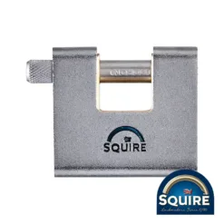 Alternative view of Armoured Brass Block Lock - 60mm