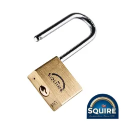 Premium Brass Lion Padlock - 2.5" Stainless Steel Shackle - 40mm