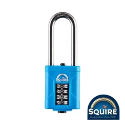 Combination Padlock - Stainless Steel 2.5" Long Shackle - 50mm