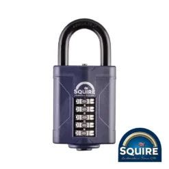 Alternative view of Combination Padlock - Steel Open Shackle - 60mm