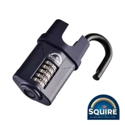 Combination Padlock - Steel Closed Shackle - 60mm