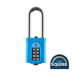 Combination Padlock - Stainless Steel 2.5" Long Shackle - 40mm