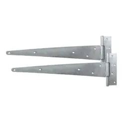 Strong Tee Hinges Hot Dipped Galvanised - 10"