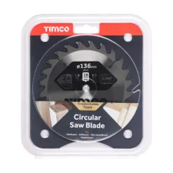 Alternative view of Handheld Cordless Circular Saw Blade - 136 x 10 x 24T