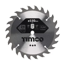 Handheld Cordless Circular Saw Blade - 150 x 10 x 24T