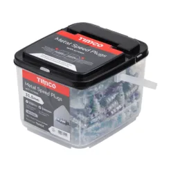 Alternative view of Plasterboard Metal Speed Plugs & Screws Silver - 31.5mm