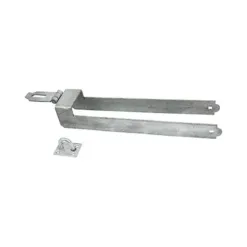 Throw-Over Locking Gate Loop Hot Dipped Galvanised - 450mm