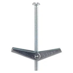 Spring Toggle Cavity Anchors Silver - M5 x 75