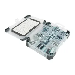 Nuts Zinc Mixed Tray - 243pcs