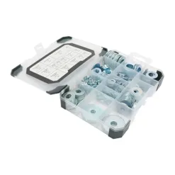 Washers Zinc Mixed Tray - 291pcs
