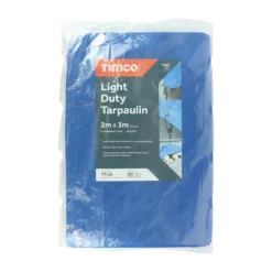 Alternative view of Light Duty Tarpaulin Blue - 2 x 3m
