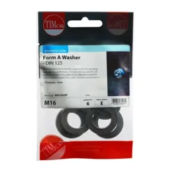 Alternative view of Form A Washers DIN125-A A2 Stainless Steel - M16