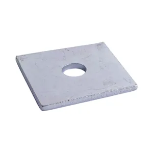 Square Plate Washers Silver - M10 x 40 x 40 x 5