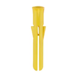 Yellow Premium Plastic Plugs - 25mm