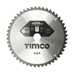 0° Mitre Saw Blade - 250 x 30 x 48T