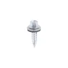 Slash Point Sheet Metal to Timber Screws Silver with EPDM Washer - 6.3 x 25