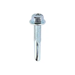Self-Drilling Heavy Section Silver Screws - 5.5 x 32